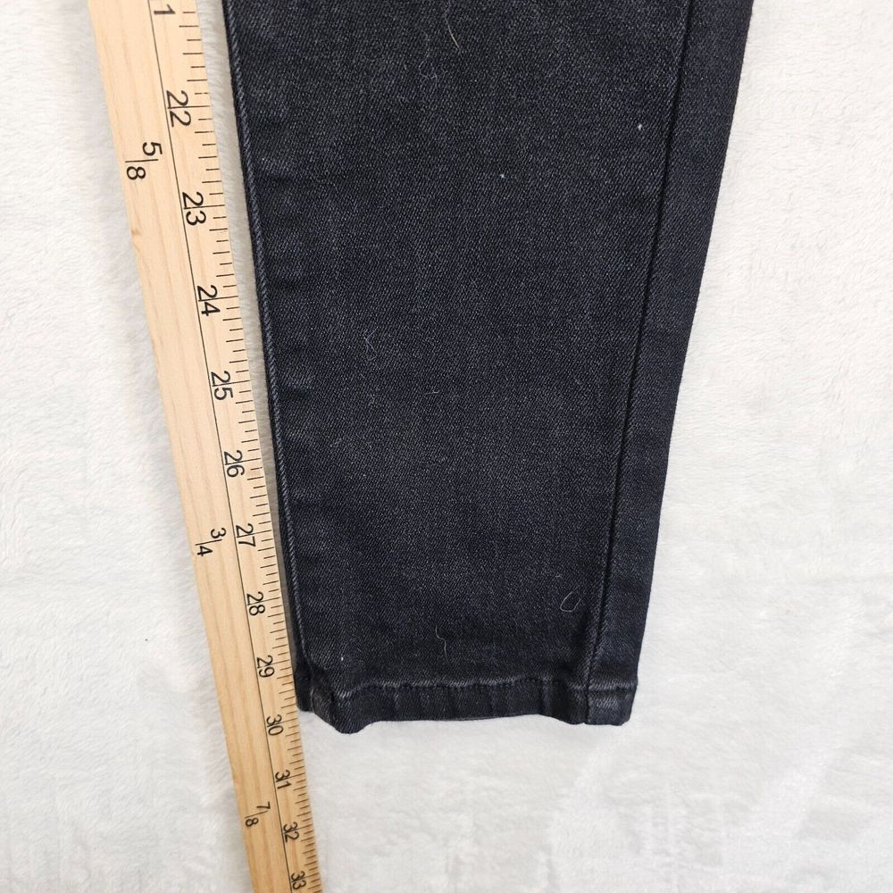 KanCan Lyla High Rise Skinny Jeans Button Fly Black Size 5/26 Style# KC7113DG - Picture 11 of 13